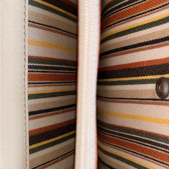 Toscanella genuine leather wallet. Made in Italy. Cream color, like new - Picture 4 of 5